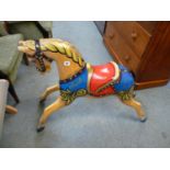 1950s Hand Painted Carousel Horse from Harris Amusements Named Jack