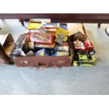 Large collection of assorted Toys and vehicles inc. Burago, Tonka etc.