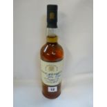 Bottle of House of Commons Whisky 70cl signed by John Major