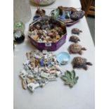 Large Collection of Wade Whimsicals and Wade tableware