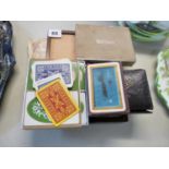 Collection of assorted packs of cards inc Tiffany & Co