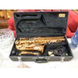 Cased K H S Musical Jupiter Saxophone
