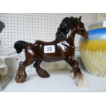 Royal Doulton Figure of a Shire horse 20 cm in height