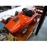 1960s Triang Childs Racing Car in Red