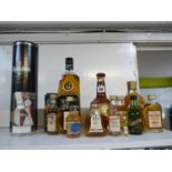 Collection of Assorted Whiskys inc. 12 year Old The Antiquary Scotch Whisky 75cl and assorted