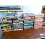 Large Collection of 70s and 80s Childrens Annuals inc. Lion, Victor, Warlord etc