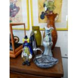 Collection of assorted Art Glass inc. Murano glass Clown, Swan etc