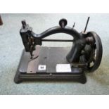 Cast Iron Cat back Sewing machine Serial Number 91553