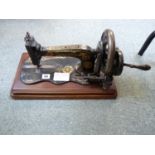 Singer Fiddle Base Family Type sewing machine 12K serial number 9486497