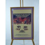 Framed Film Poster For 'The Flight of the Phoenix' C.1966. 44 x 33cm