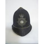 Vintage Cambridge City Police Night Helmet by Christys of London with Hat case