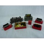 Hornby 0 Gauge LNER 460 Locomotive, boxed Shell Oil Wagon, 2 Open top Wagons and assorted Track