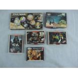 5 Star Wars & Return of The Jedi Puzzles and a Star Wars Parker Adventures of R2 - D2 Game