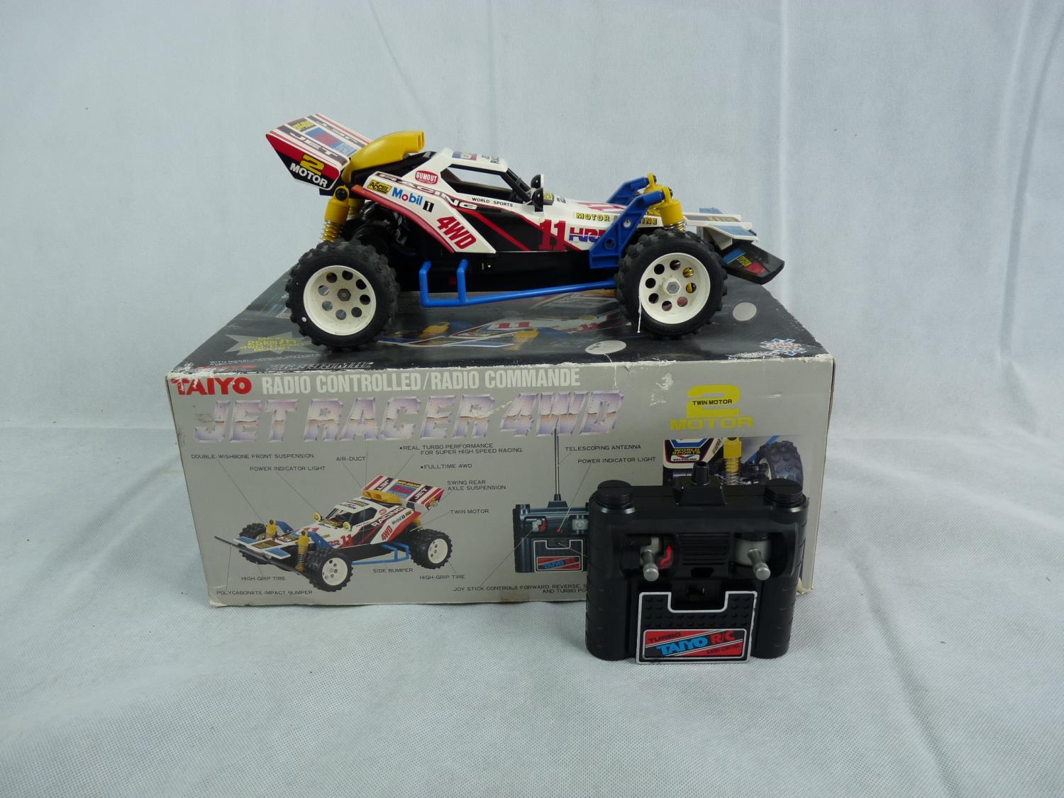 Boxed Taiyo Radio Controlled Jet Racer 4WD