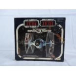 French Star Wars The Return of The Jedi Battle Damaged Imperial Tie Fighter Vehicle Boxed