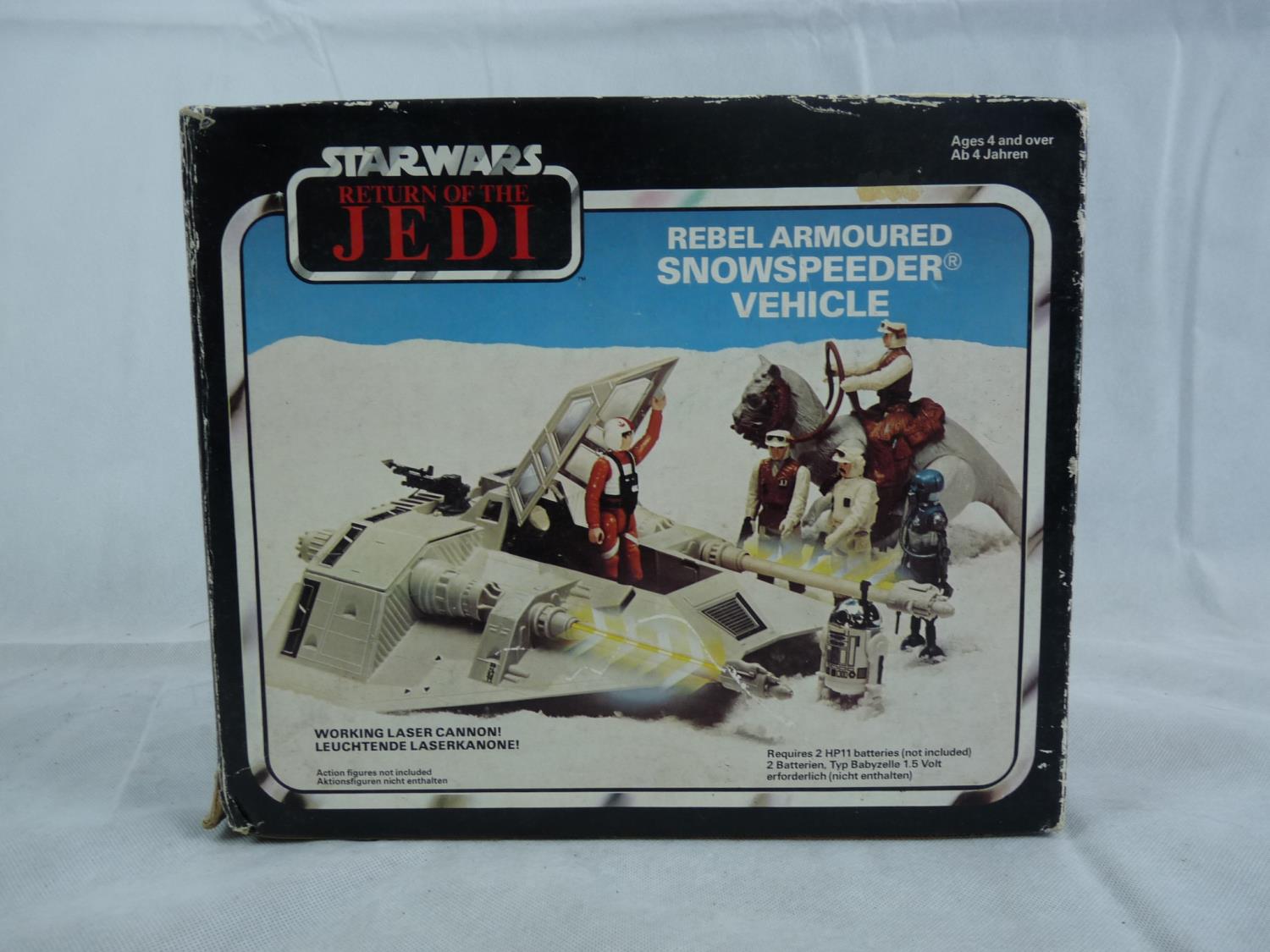 French Star Wars Return of the Jedi Rebel Armoured Snow Speeder Vehicle boxed