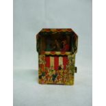 Vintage Tin Plate Punch Toy Money Box. 11cm in Height