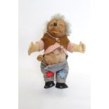 Steiff Mecki Hedgehog with Pipe,. 26cm in Height