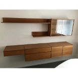 Tapley 33 Seven Piece Floating Wall Unit system