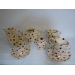 25 Years of Emma Bridgewater Heart decorated Pottery Part Tea set