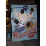 'The Freak Show' Circus Photograph Stall