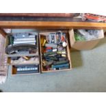 Large collection of Hornby OO Gauge Locomotives, carriages, track and buildings