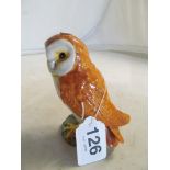 A Beswick owl and bird