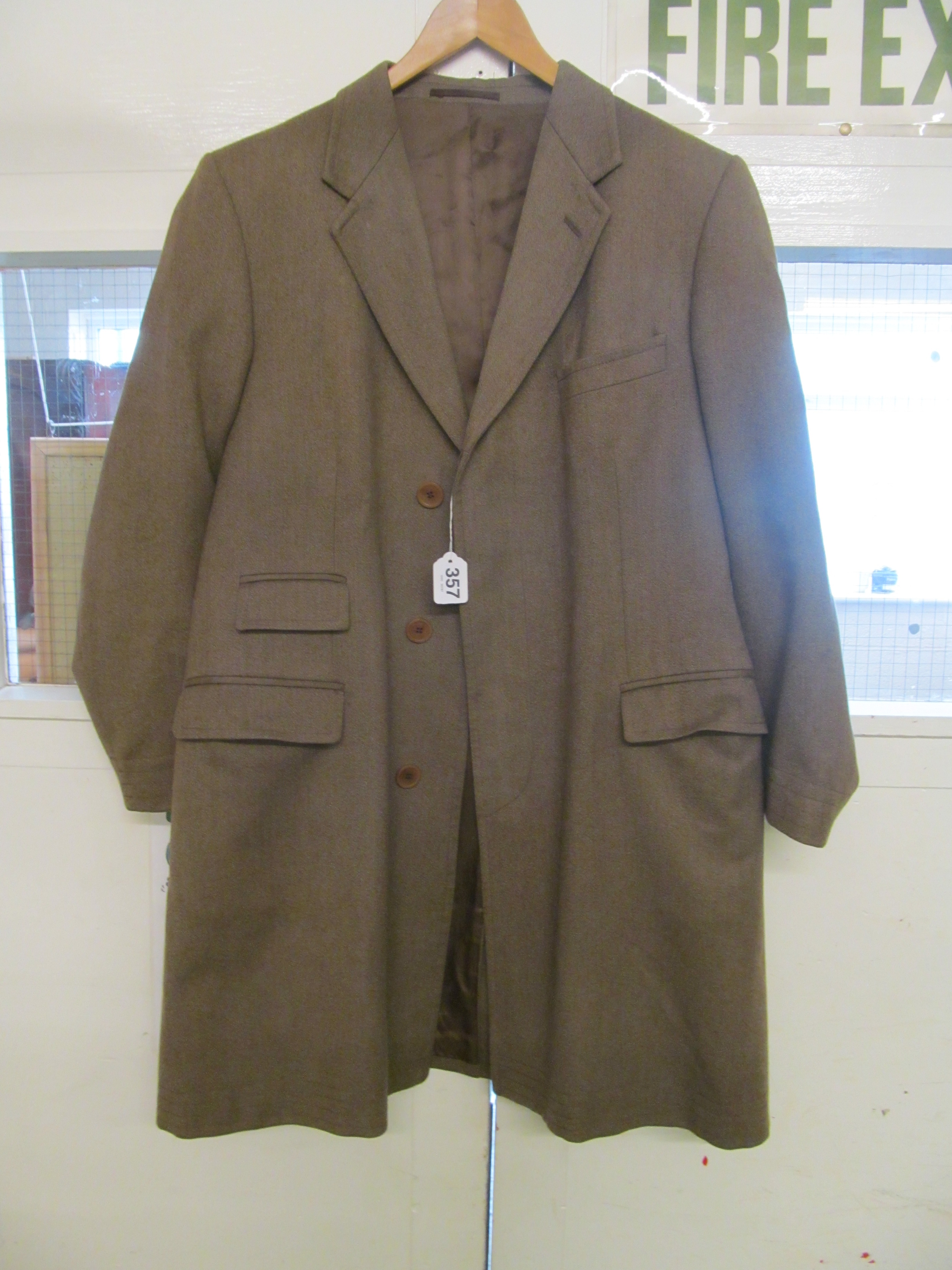 A Gieves and Hawke overcoat