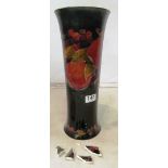 A Moorcroft vase (restored)