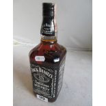 A bottle of Jack Daniels.