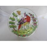 A 19th Century continental plate handpainted Pheasant