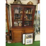 A 19th Century bookcase.