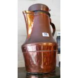 A copper jug