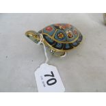 A Royal Crown Derby Tortoise