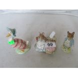 Three Beswick figures