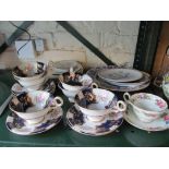 A Radford tea set and teaware and plates.