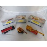 A Dinky Pullmore car transporter Foden fourteen ton tanker 'Regent' boxed no 942, twenty ton lorry