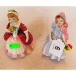 A Royal Doulton figure 'Wendy' HN2109 and 'Valerie'HN2107.