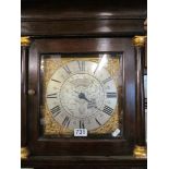 An oak thirty-hour Longcase clock Jn Snelling, Alton circa 1790