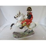 A pair of Royal Worcester limited edition figures of Wellington ear s/a/f and Napoleon on