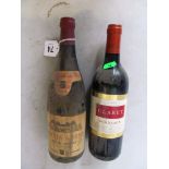 A 1994 claret, 1970 Moulin-a Vent Maitre Jacques