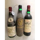 A Gamay de la Loire, 1973 Monpelou Chateau Duhart Milon and Montenero