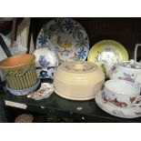 Various china.