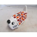 A 1970s Arthur Wood dog money box