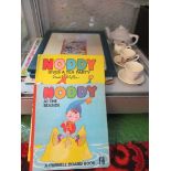 A Noddy tea for two set and other Noddy memorabilia including jigsaws