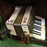 A vintage accordian by Hohner, Signorina Grossi