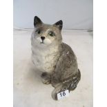 A Beswick model grey cat 1867.