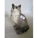 A Beswick model grey cat 1867