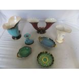 Various Carlton ware Rouge Royal, Blue Royal, Vert Royal etc