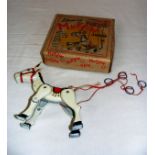 A 1950's Muffin the Mule Junior puppet in original box.